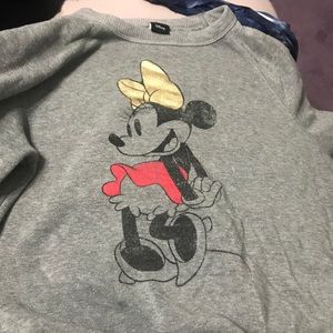 Super soft Minnie Mouse crewneck